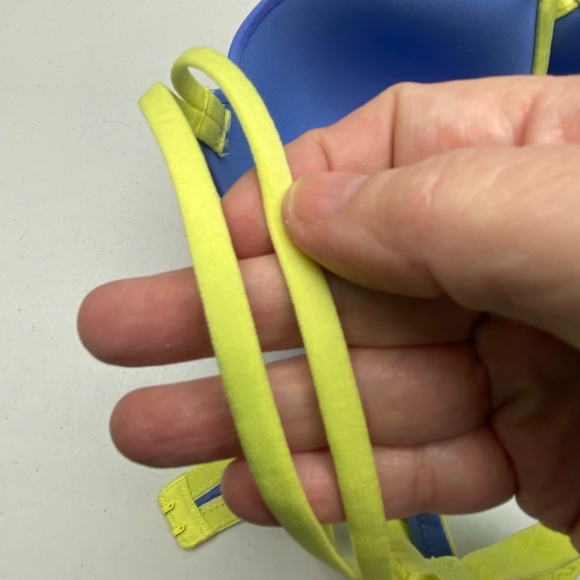 DKNY PERIWINKLE/YELO Demi, 32D. *P1028 - Picture 6 of 7